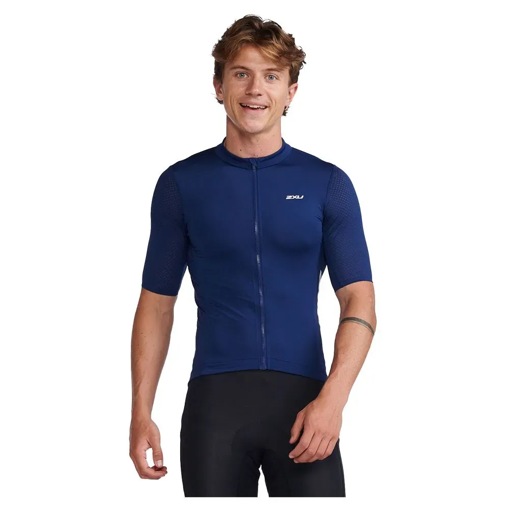 Maillot à Manches Courtes Aero Cycle Reconditionné - 2XU - FashionsVida