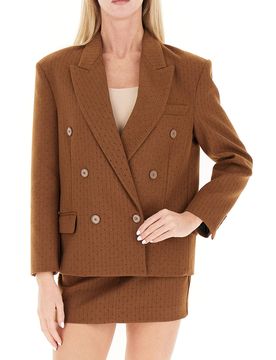 Blazer doppiopetto MARRONE CHIARO M