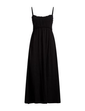 Xírena Vestido largo Mujer Negro L,S Mujer