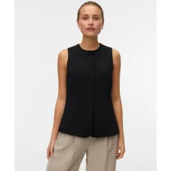 Chaleco de vestir de mujer tejido jersey