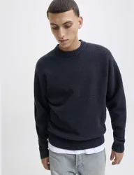 Crew Neck Jumper Navy male