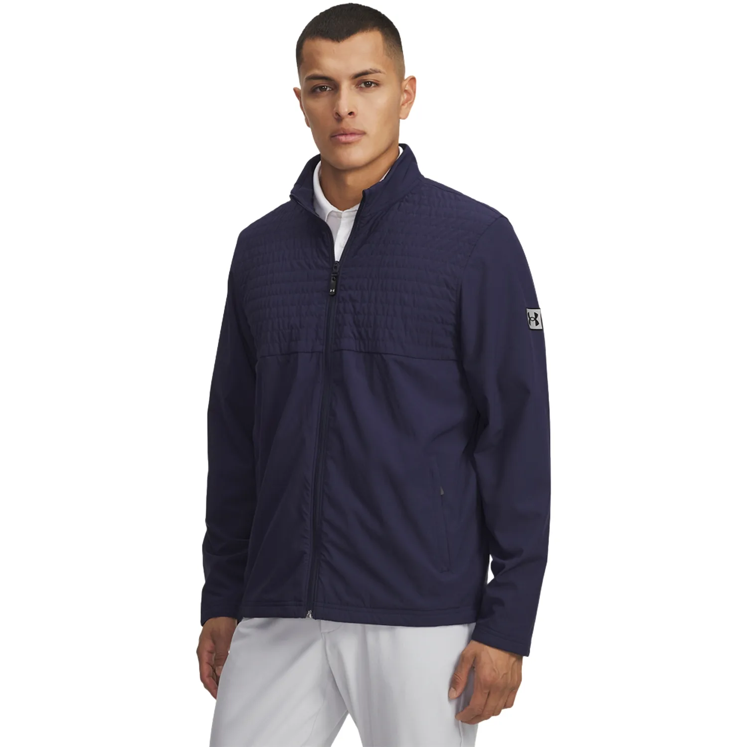 Layer Drive Pro Full-Zip, navy m - Under armour - FashionsVida