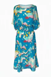 Astroelevator Maxi Kaftan Belted - One Size