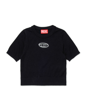 DIESEL t-shirt bambina nero