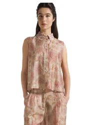 CAMICIA Donna IN ORGANZA STAMPATA