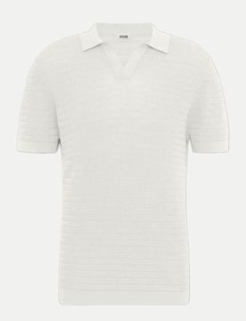 Drykorn Strickpolo Braian Weiß S