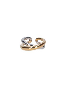 Silver-Plated Statement Earrings