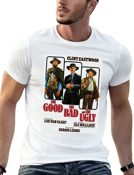 New The Good The Bad and The Ugly 1966 T-Shirt man clothes Short sleeve T-shirt men - Aliexpress - FashionsVida