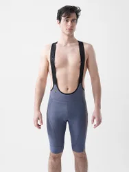 Herren Rad Trägerhose Magic Colour grau L M
