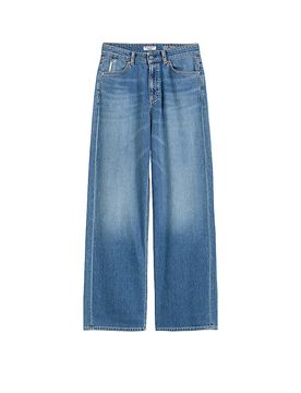 Jeans de pierna ancha azul 31/L32