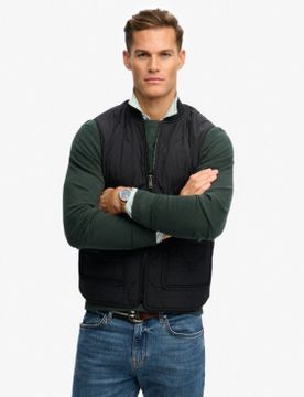 Para hombre. M5012211A Chaleco Military Liner (XXL), Casual, Poliéster