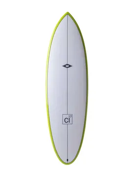 Planche De Surf Cl-17 Hybrid 6´4´´ Lime 193 cm unisex