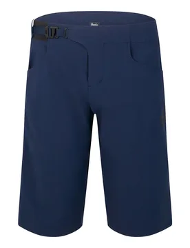 Pantaloni Corti Trail Finale Dress Blues / Basic Black - Rapha - FashionsVida