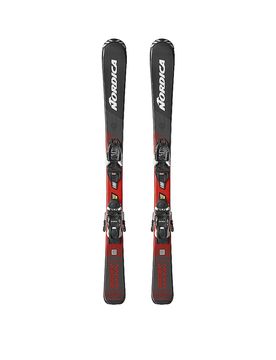 Set de skis junior Team JR + JR 7.0 FDT noir 130