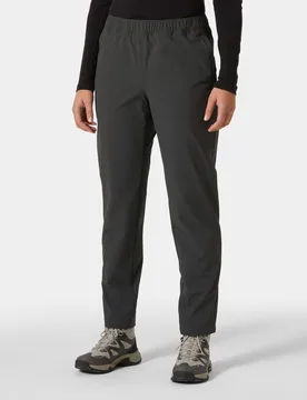 Women's Rask Tapered Trousers Grey S - Ebony Grey - Female - Helly Hansen - FashionsVida