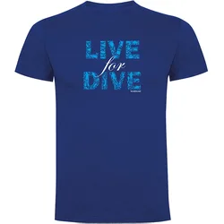 Maglietta A Maniche Corte Live For Dive