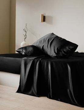 Lenzuola Seta Di Gelso Senza Cucitura, Tocco Morbido Seta Di Gelso Perfettamente Adatto Per Clienti Con Le Pelli Sensibili 270x290cm