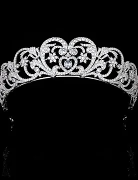 New Royal Romantic Love Crown Princess Diana Light Luxury Stereo Jewelry Women's Dress Decorative Tiara Wedding Host Gift H-49 - Aliexpress - FashionsVida