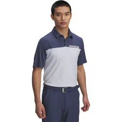 Polo T2G Color Block, grau/anthrazit xl