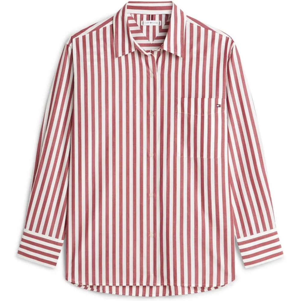 Camisa de mujer de silueta de silueta relaxed - Tommy Hilfiger - FashionsVida