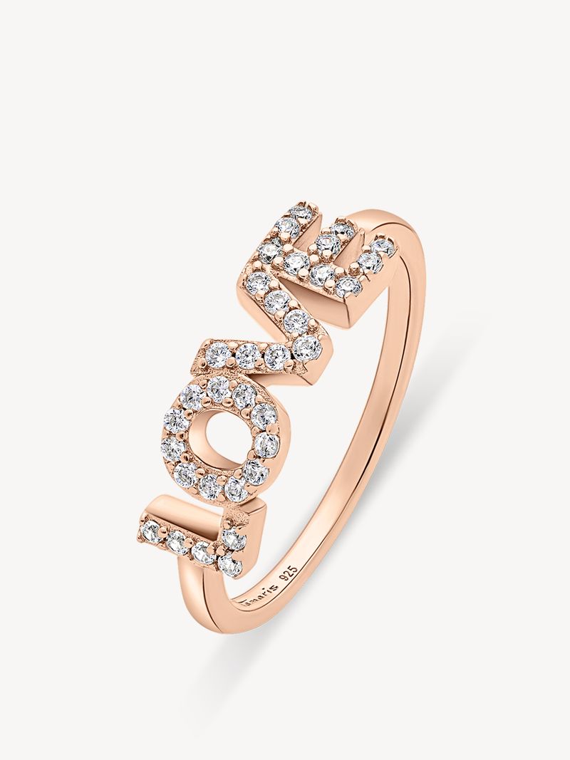Anello oro rosa - 52