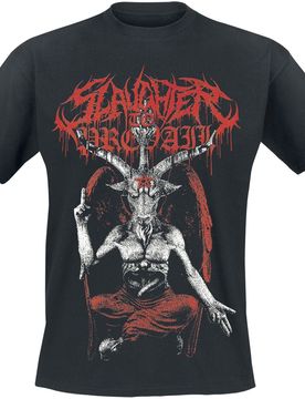 T-Shirt - Baphomet - S bis 3XL - für Männer - Größe L - schwarz - Lizenziertes Merchandise! - Männer - male