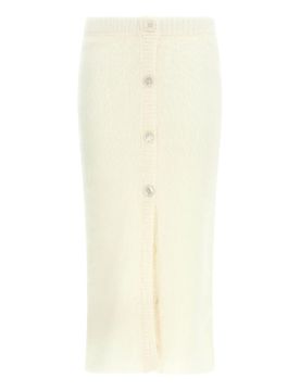 Alessandra Rich Gonna mohair card