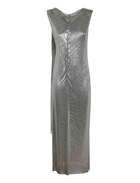 Rabanne Mini Mesh Robe
