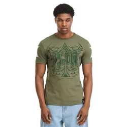 T-shirt à Manches Courtes Ace Of Spades Olive / White L