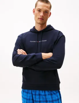Sudadera con capucha y logo bordado - Tommy Hilfiger - FashionsVida