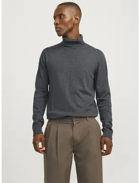 Pull Basic Dark Grey Melange XS