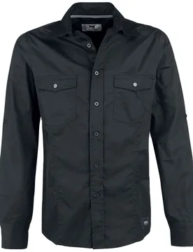 Langarmhemd - There Is No Business Like Rock Business - S bis 5XL - für Männer - Größe XL - schwarz - Männer - male - Black Premium by EMP - FashionsVida