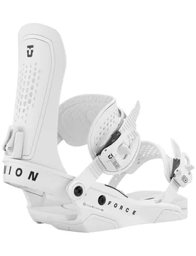 Fixations de snowboard all-mountain - Force White 20 Year en Aluminium - Taille 43,5-46 - Blanc - Union - FashionsVida