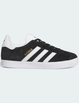 Scarpe Gazelle 34 Core Black / Footwear White / Gold Metallic - Adidas - FashionsVida