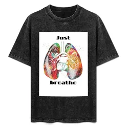 JUST BREATHE T-Shirt All Weather Casual Short Sleeve