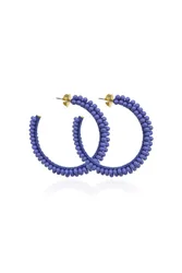 Big Bouquet Hoop Periwinkle