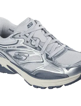 Stamina Sport Womens Silver Trainers - Size Uk 6 - Skechers - FashionsVida