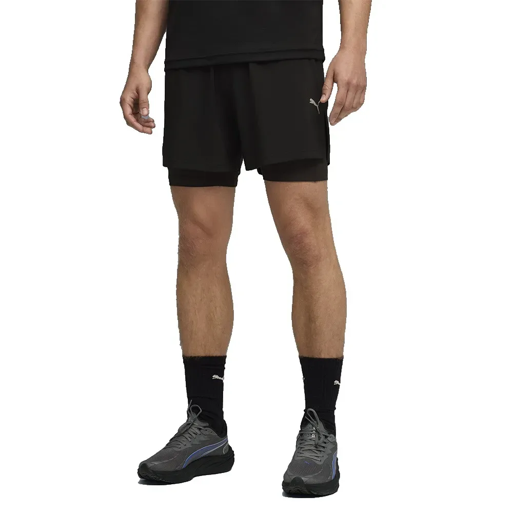 Dreamrun Drycell 2in1 5´´ Shorts Black M Men - Puma - FashionsVida