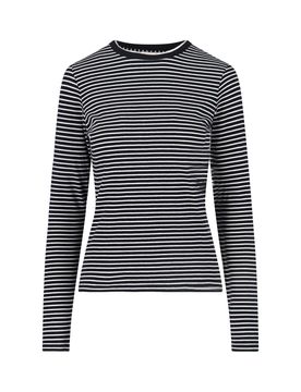 Nili Lotan Cotton Striped Tee
