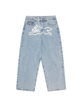 Running Dog Triple Scoop Denim Pant - Heavy Wash