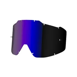 Lente Iridium Blu AS/AF per Occhiali Maschere Cross LIT taglia un