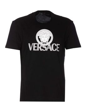 Versace T-shirt con logo Medusa