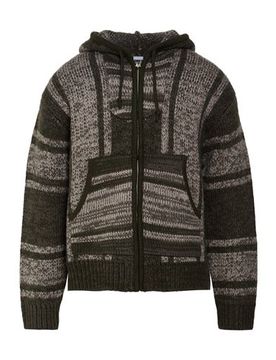 Strickjacke Herren Dunkelgrün M,S Herren