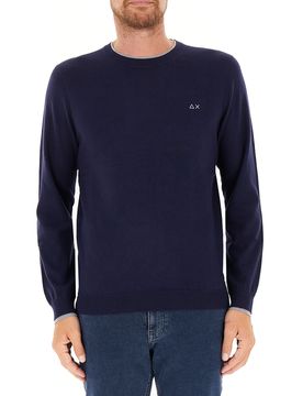Maglia misto lana BLU SCURO XXXL