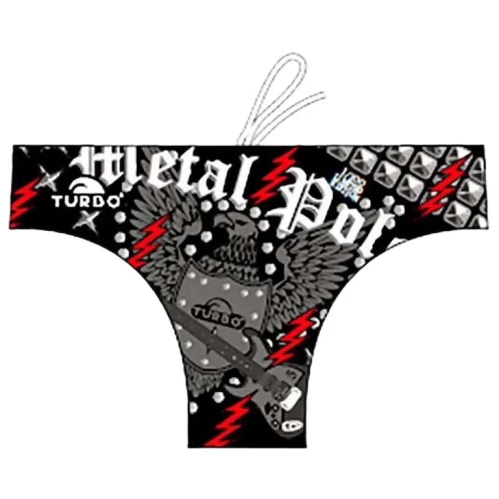 Slip De Bain Limited Edition Metal Polo - TURBO - FashionsVida