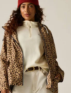 Bayletta Hooded Waterproof Jacket - Tan - Size: 10 - Regatta - FashionsVida