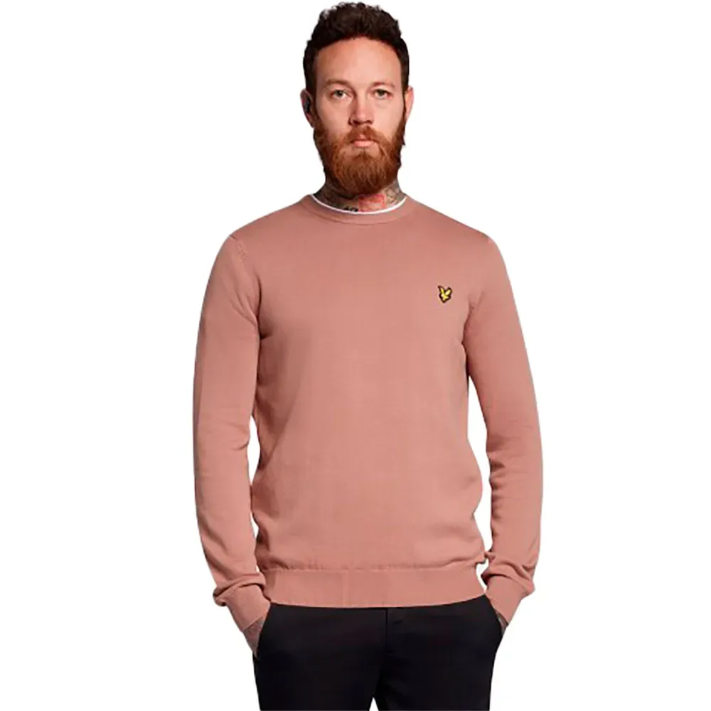 Lyle & Scott Maglione Kn821v Pink S - Lyle & Scott - FashionsVida