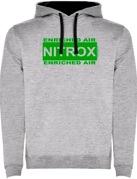 Felpa Con Cappuccio Nitrox Two-colour