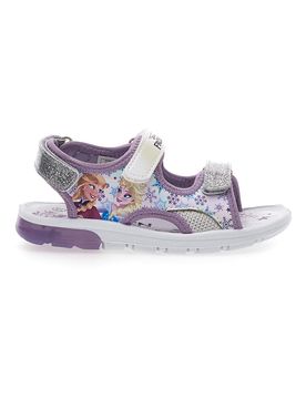 Sandali Viola e Argento con Strappi Frozen 4310486 29