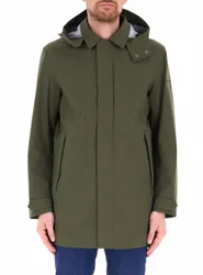 Parka con cappuccio VERDE MILITARE XL